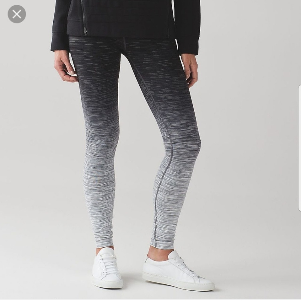 LULULEMON WUNDER UNDER III HIGHRUSE OMBRE